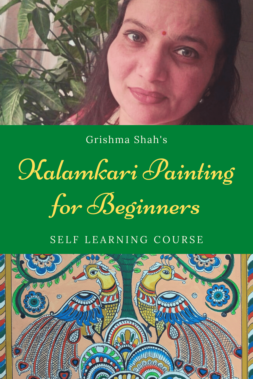 GS01 Kalamkari Painting for Beginners, Tree Of Life [Self Learning]